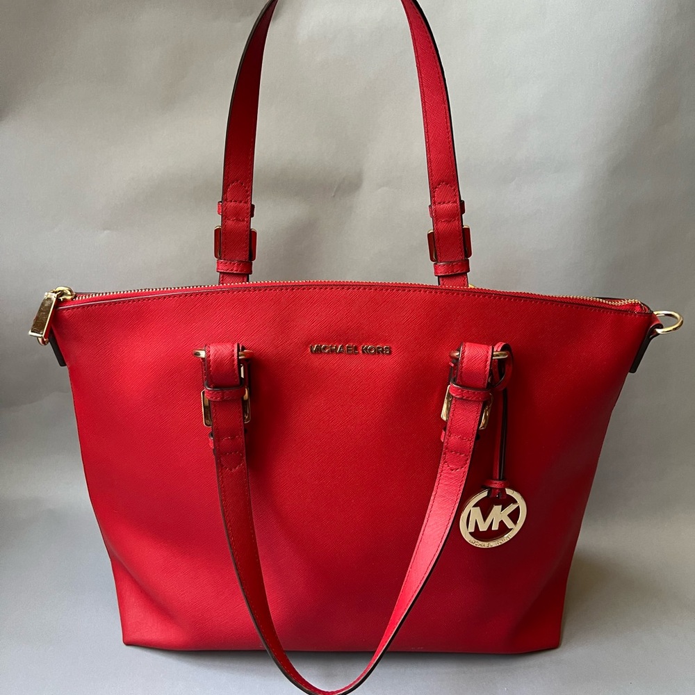 Michael Kors Large Red Tote